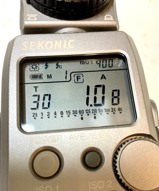 【MINT w/ CASE & BOX】 Sekonic L-358 Flash Master Digital Light Meter Japan