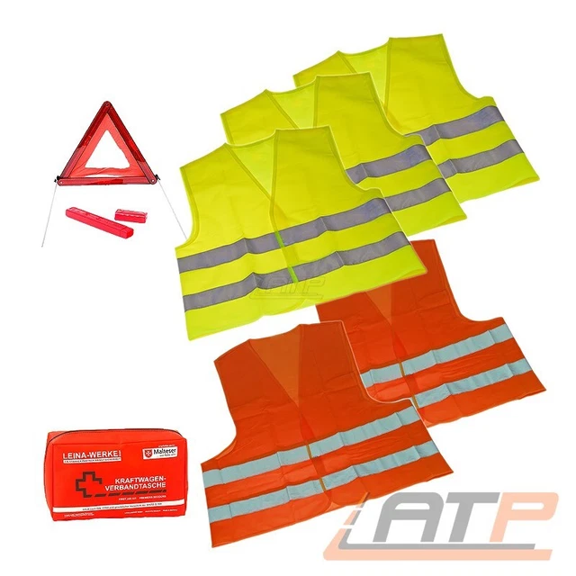 Kit Sicurezza 7 Pezzi Repubblica Ceca Cassette Associazione Emergenza 31384765