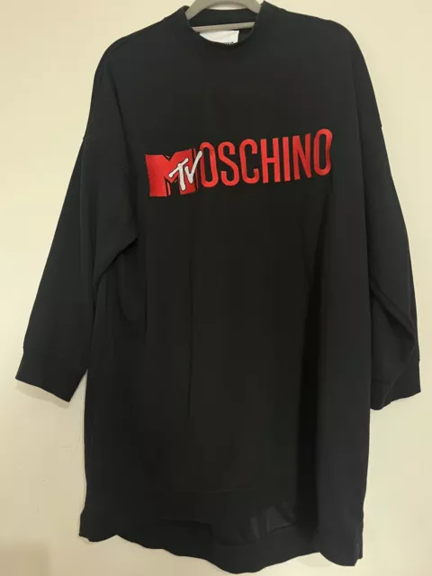 MOSCHINO MTV DRESS HM Collab Sz Xs oversized Will Fit All 60.00