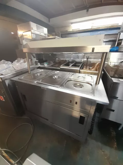 Viktor Hot Cupboard With Bain Marie Top