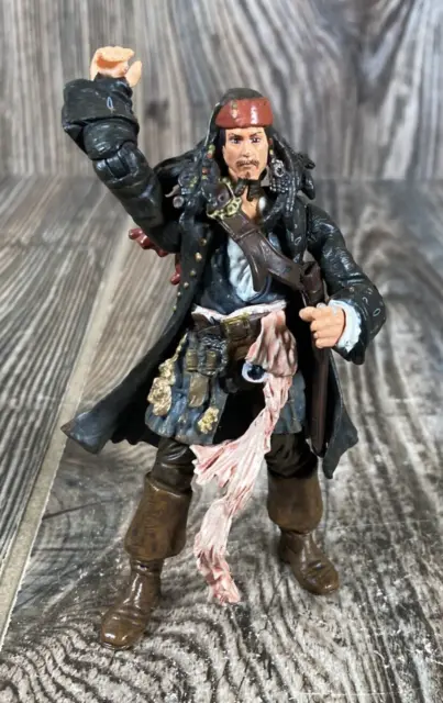 Jack Sparrow Action Figure Disney Pirates of the Caribbean 4” Zizzle Figure Only