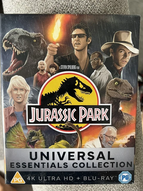 JURASSIC PARK 30TH Anniversary Collector 4K UHD Ltd Ed Steelbook OOP In ...