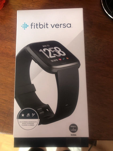 Fitbit Versa FB504 Smartwatch - Black Fitbit Versa FB504 Smartwatch - Black