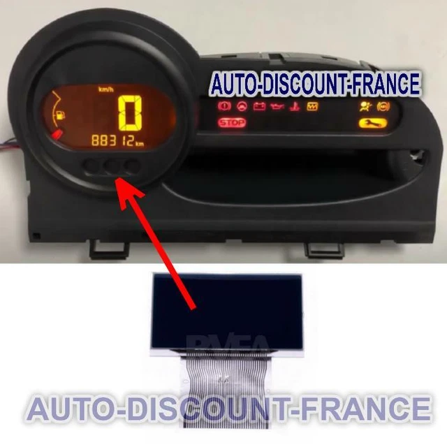 BOÎTIER DE COMPTEUR Vitesse, Vitesse Couverture convient pour Kawasaki