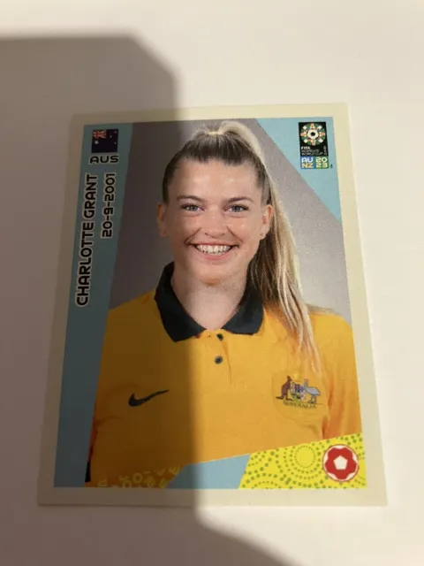 Panini  Women's World Cup 2023 Official Sticker  Charlotte Grant  Australia  #79