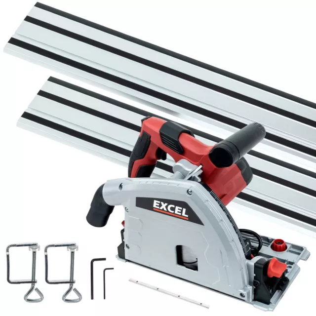 Circular saw guide rail set deals