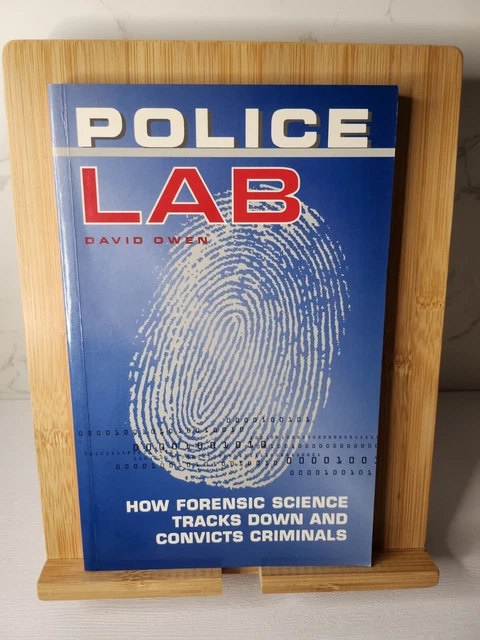 Police Lab David Owen PB Book 2002 Cops policeforce forensics convicts criminals