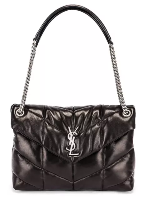 SAINT LAURENT Medium Monogramme Puffer Loulou Shoulder Bag