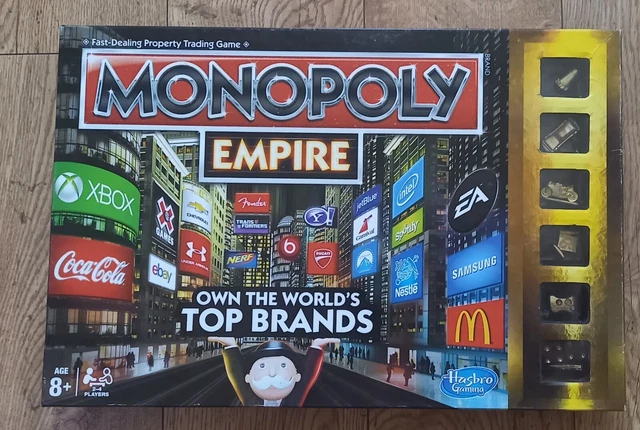 HASBRO MONOPOLY EMPIRE Board Game Own The World's Top Brands £15.99 ...
