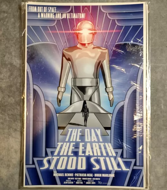 Gizmonic, Mystery Science Theatre, Day The Earth Stood Still, 2012, Print 11x17