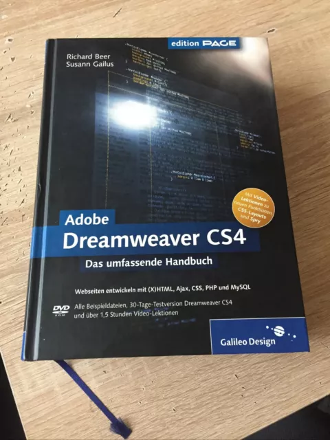 Adobe Dreamweaver CS4: Webseiten programmieren und gestalten mit (X)HTML, Ajax,