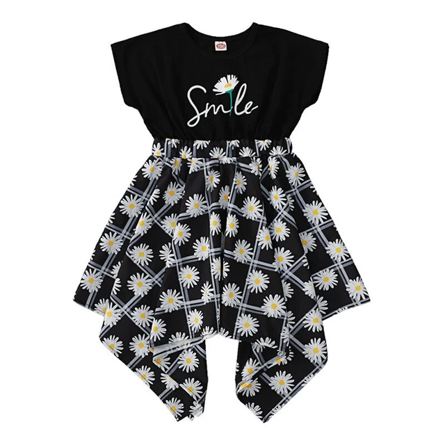 Toddler Kids Girls T-shirt Pants Outfits Clothes Summer Tops Skirts Shorts 2PCS