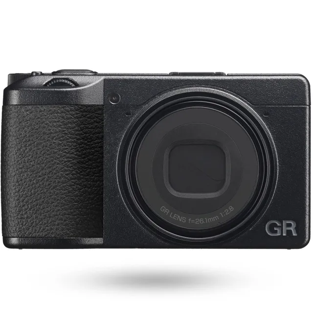 Ricoh GR IIIx, Black, Digital Compact Camera with 24MP APS-C Size CMOS Sensor