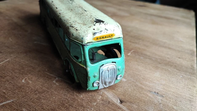 Bus Renault Autobus Mécanique CIJ France - Jouet En Tôle (tin Toy) - Années 60/70