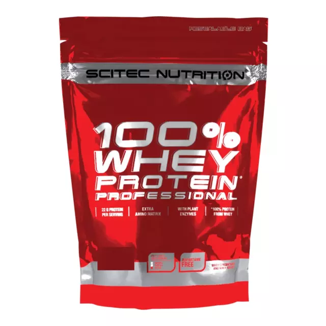 100% Whey Protein Professional 500 g Scitec Banana