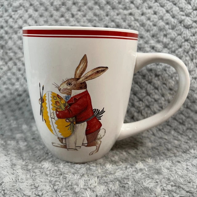 Mary Lake Thompson - Ceramic Stoneware - Easter/Rabbit Mug - G038