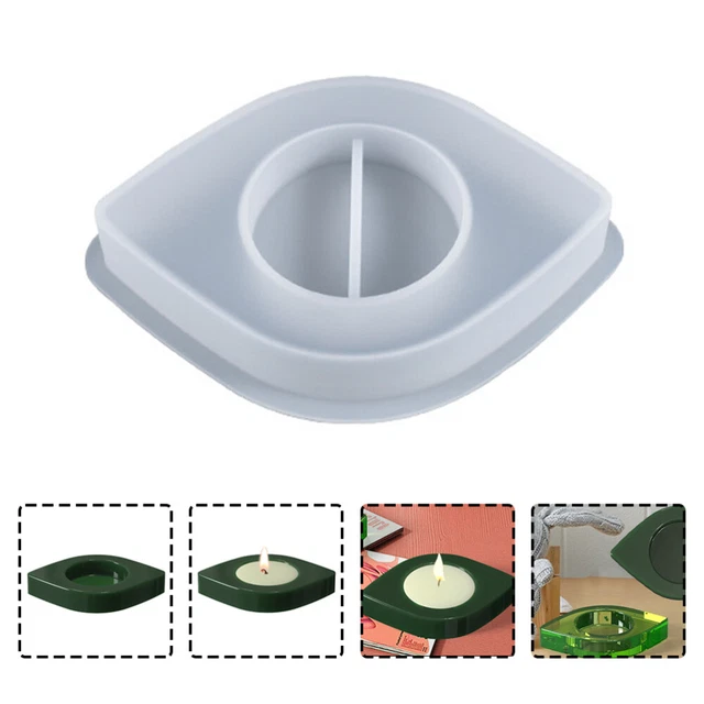 Augenform Kerzenstab Gießform Kerze Halter Mold Teelicht Kerzenhalterform