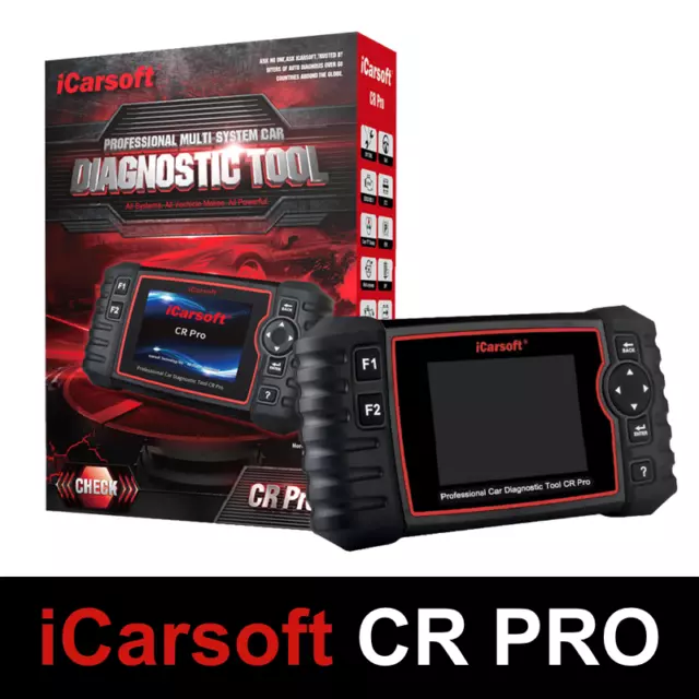 iCarsoft CR Pro | Herramienta de Diagnóstico de Automóviles Multimarca OBD2 2023