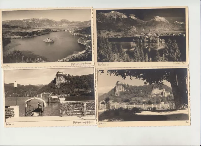 BLED CROATIA 26 Vintage Postcards Mostly pre-1960 (L5608)