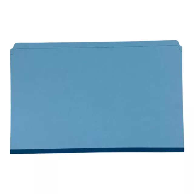 Pendaflex Pressboard Legal Size Expanding Blue File Folders Straight Tab 25/Box