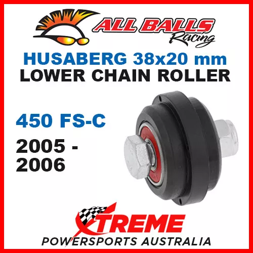 79-5003 Husaberg 450 FS-C 2005-2006 38mm Lower Chain Roller Kit w/ Inner Bearing