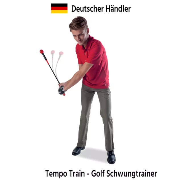 P2I Improve Tempo Train Golf Schwungtrainer Trainingshilfe Indoor Outdoor 40/48"