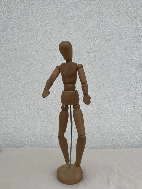 Mannequin d'artiste articulé en bois - XXe siècle - N.111925