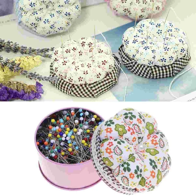 Pumpkin Shap Sewing Pin Cushion Needle Holder  Sewing Embroidery Accessories
