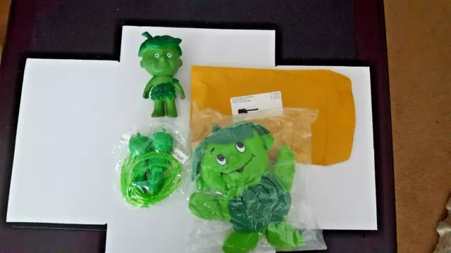 Vintage LOT OF 3 - GREEN GIANT LITTLE SPROUT PROMO ITEMS