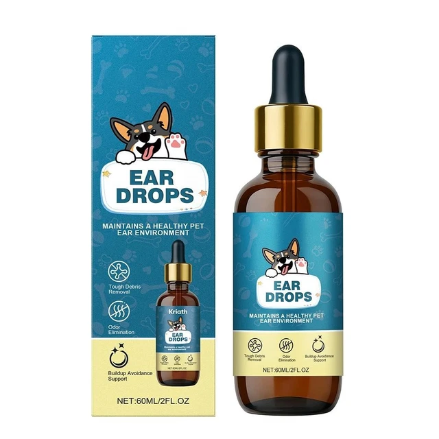 View of DOG EAR DROPS For Infection Fast Relief From Infections Pet New Care ...
