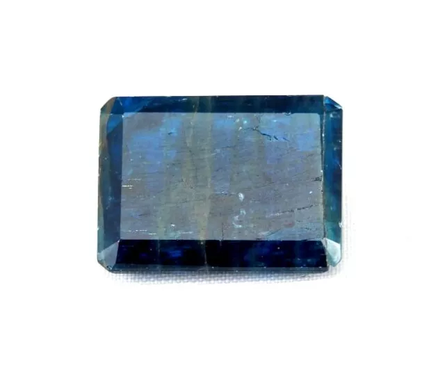 SHOLA Echt 17,34 Ct Natürlicher Tiefblau Apatit aus Brasilien BEST COLOR