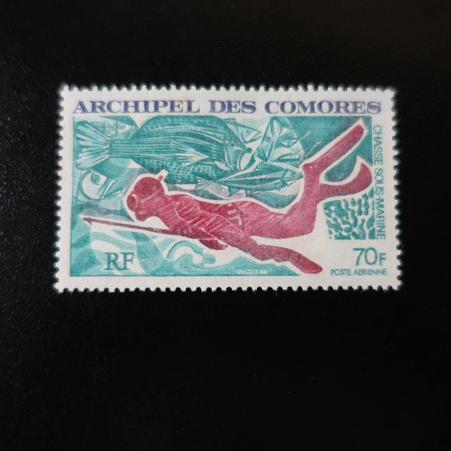 France Colonie Comores Poste Aérienne Pa N°44 Neuf ** Luxe Mnh