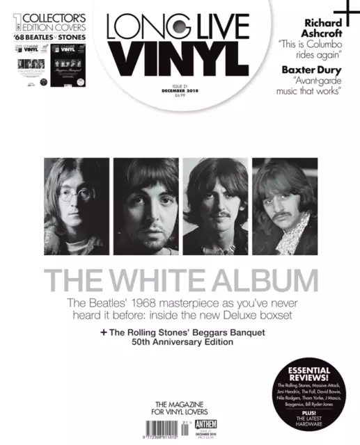 Long Live Vinyl Issue 21 - The Beatles White Album [Brand New]