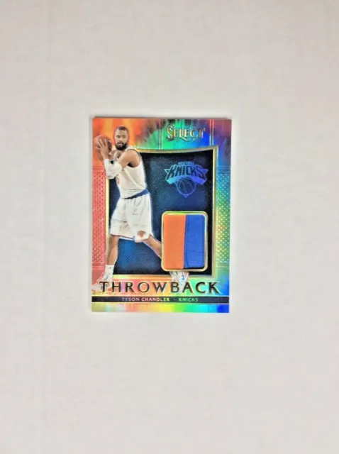 2015-16 Panini SELECT Tyson Chandler Throwback  NM-MT 2 color Patch 02 /25