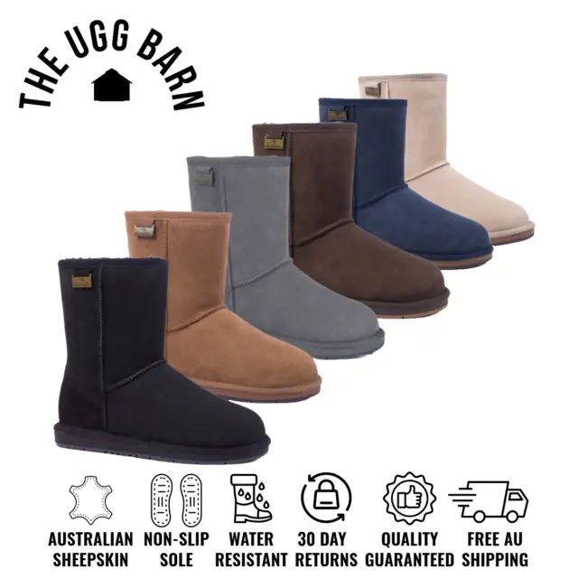 UGG Premium Sheepskin Short Classic Boots | Water Resistant | Non-Slip|Women Men