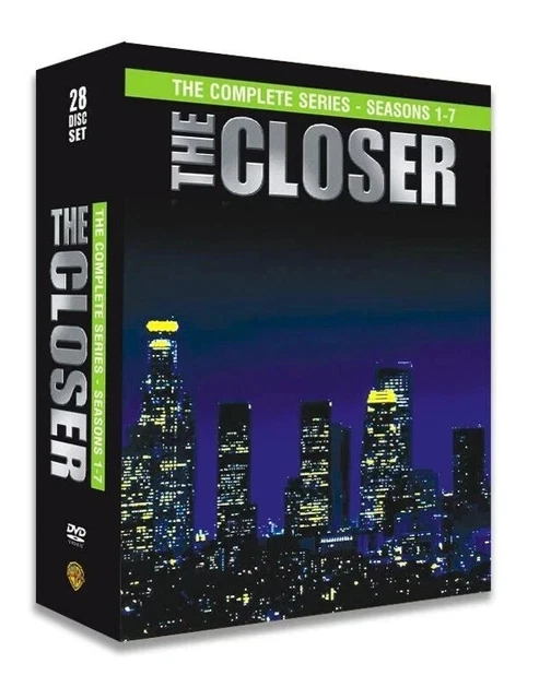 THE CLOSER: COMPLETE TV Series Season 1-7 (DVD 28-Disc Box Set