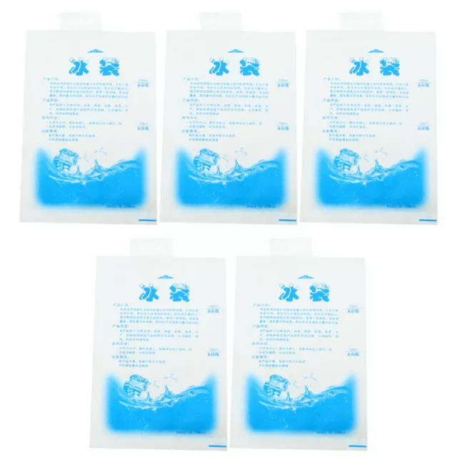 5 pz sacchetti di ghiaccio per prodotti lattiero-caseari barre strumento