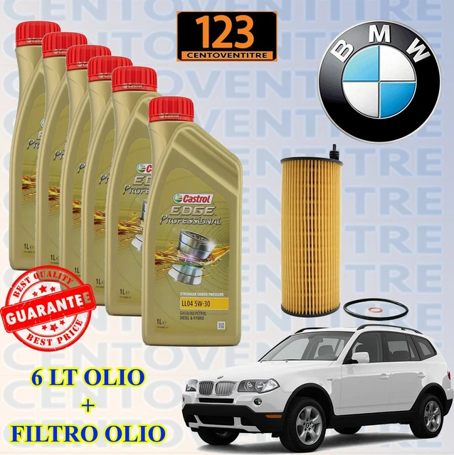 Motor Bmw N47d20c Kit De Mantenimiento Para BMW 118d E81/E87 105kW - 4 Filtros (aire, Aceite, Combustible, Habitáculo) 6L Aceite Castrol Edge 5W30 Kit Tagliando Bmw 118d - Foto 4