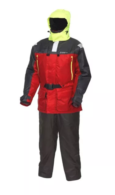 Kinetic Guardian Flotation Suit 2-teiliger Schwimmanzug Größen S- 3XL Bootsanzug