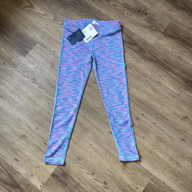 Leggings Mountain Warehouse abbigliamento attivo età 9/10 anni rosa marle nuovi con etichette