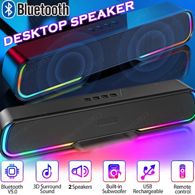 BLUETOOTH WIRELESS BT Sound Bar Speaker System Subwoofer TV Home Theate ...