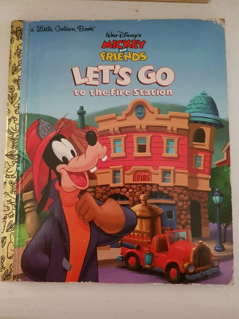 LITTLE GOLDEN BOOK Walt Disney's Mickey And Friends Let's Go To The ...