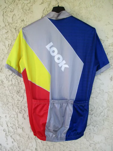 Maillot cycliste LOOK CARBON LINE by CASTELLI shirt maglia vintage jersey M 3