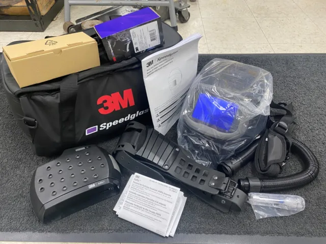 3M Speedglas G5-01 Heavy Duty Welding Helmet with Adflo New Open Box