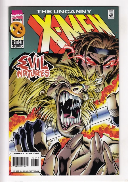 UNCANNY X-MEN #326 (1995-11) Vol 1 MARVEL Lobdell Madureira Excalibur MID-HIGH