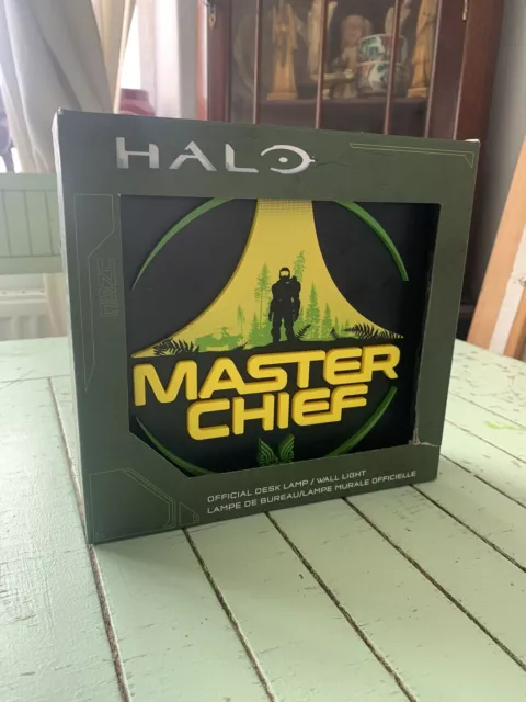 Numskull Lampada da scrivania 3D Halo Master Chief con licenza ufficiale / luce da parete