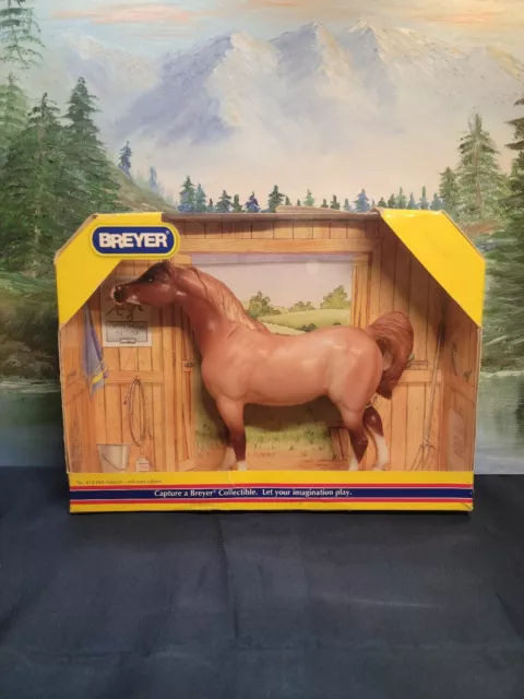 Breyer Classic 618 Part Arabian Red Roan Sabino NIB 2009 Retired Horse 🐎