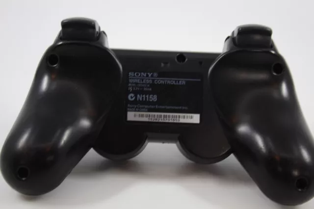 Official Playstation 3 Controller Dualshock3 Ps3 Wireless -Black - TESTED WORKS! 2