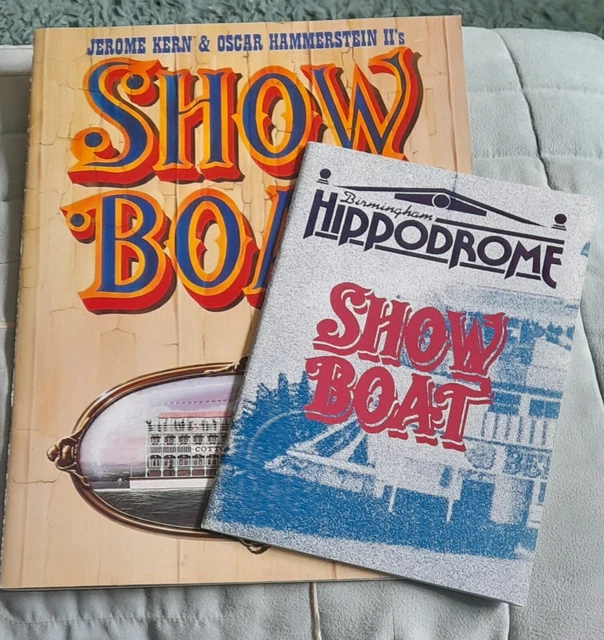 BIRMINGHAM HIPPODROME THEATRE Programme & Brochure, Show Boat 1990 With