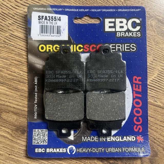 Ebc Sfa355/4 Brake Pads Arctic Cat Kymco Gilera Masai Sym 125 250 300 450